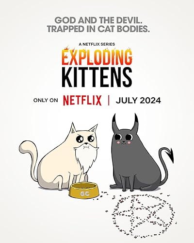 Exploding Kittens (2024) NF WEBRip Dual Audio {Hindi-English} 480p [1.2GB] | 720p [1.3GB]  | 1080p [9.7GB] Zip Pack